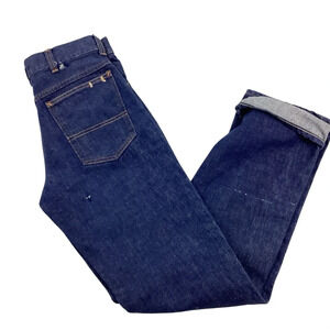 Vintage JCPenney selvedge dark wash denim 26 x 30